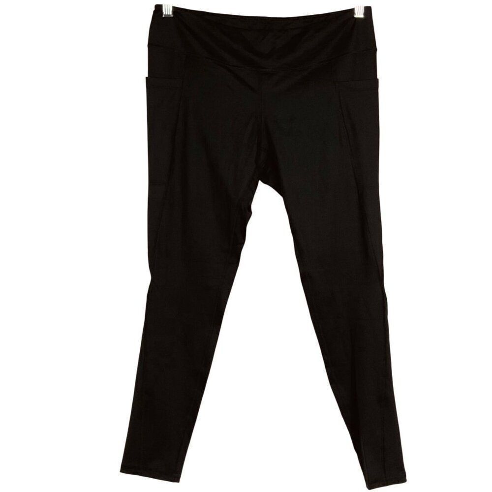 NWT Southwind Apparel Black Tights X-Large Nylon Spandex Womens Activewear